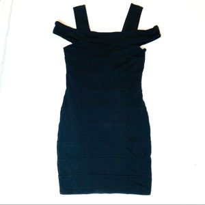 Black Sleeveless Bandage Dress | H&M